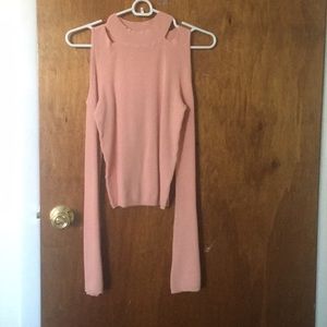 Cold Shoulder Sweater